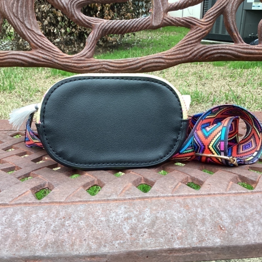 NWT SamaYe Bohemian Ethic Style Shoulder Crossbody Messenger Small Bucket Bag - Picture 7 of 10